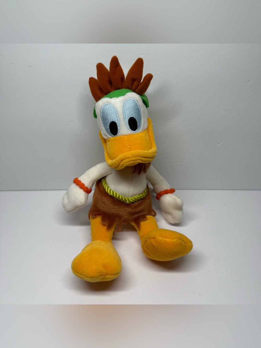 Walt Disney Tribal Donald Duck Limited Edition 9” Beanbag Stuffed Plush Toy